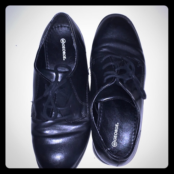 Gorge formal wear black shoes size 6 men’s - Picture 1 of 4